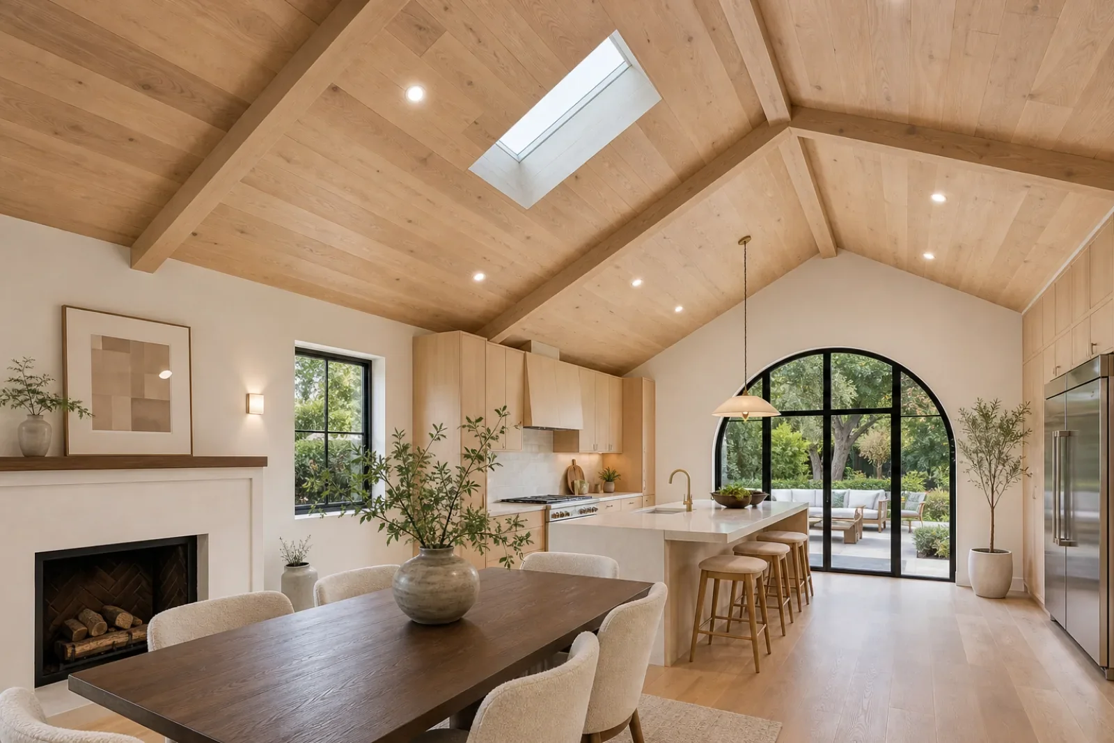 FabuHome construction detail for vaulted ceiling remodel planning